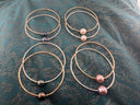 Pearl Bangle Bracelets
